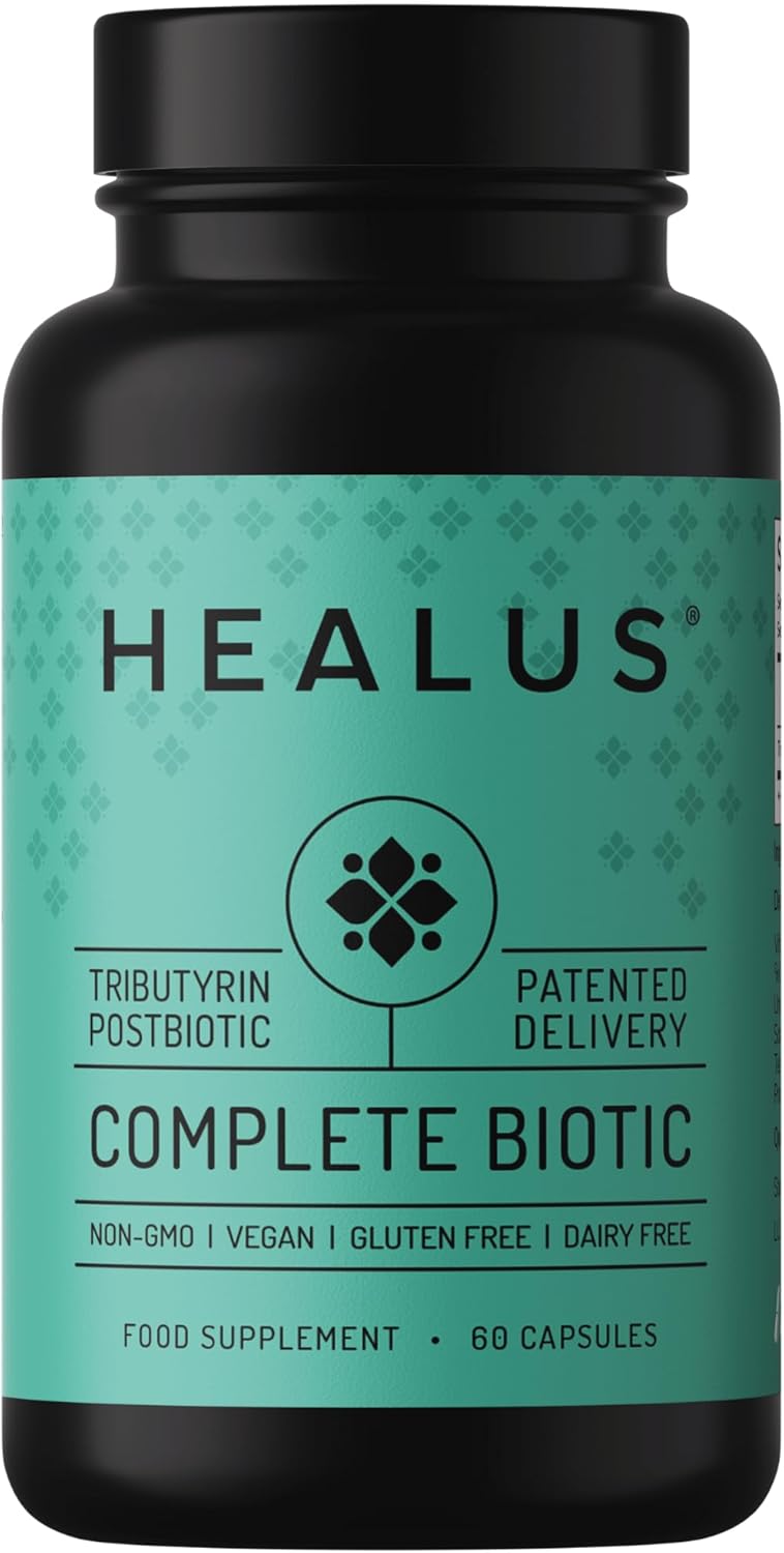 Healus Complete Biotic - Suplemento de Tributirina Postbiótico