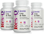 Res-Q Soporte para Piernas y Venas, 60 cápsulas, Paquete de 3