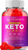TropiKeto Keto ACV Gummies - Gomitas con Vinagre de Manzana y Vitamina B12 (60 Gominolas)