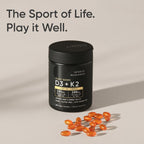 Sports Research Vitamina D3 K2 con 5000 UI de D3 Vegetal y 100 mcg de Vitamina K2 MK-7, No-GMO y Vegano - 160 Cápsulas Blandas