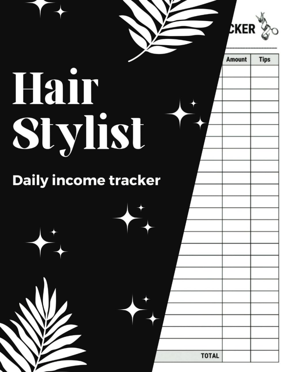 Registro Diario de Ingresos para Peluqueros Independientes: Libro de Contabilidad para Peluqueros