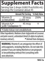 Carlson Super Daily D3 + K2, 90 gotas líquidas, 50 mcg D3 + 45 mcg MK-7