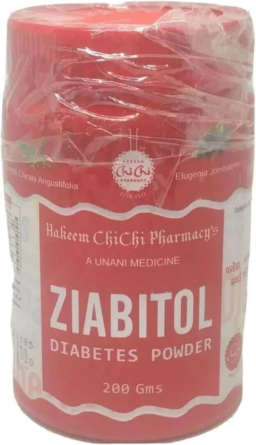 Hakim Chichi Pharmacy Ziabitol (Polvo) 200g - 100% Ayurvédico y Herbal