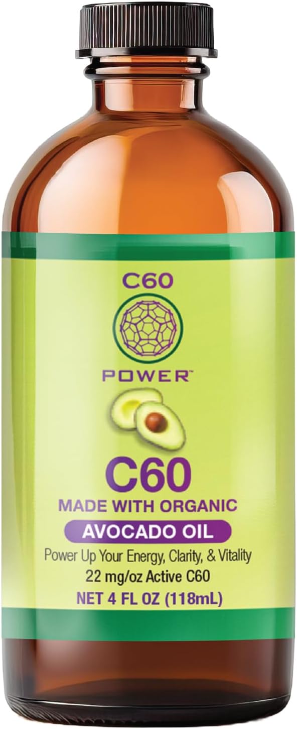 C60 Power en Aceite de Aguacate Orgánico - 473 ml