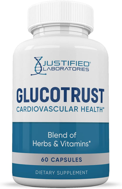(Pack de 3) Glucotrust Advanced Formula 688mg Suplemento en Cápsulas, 180 Cápsulas
