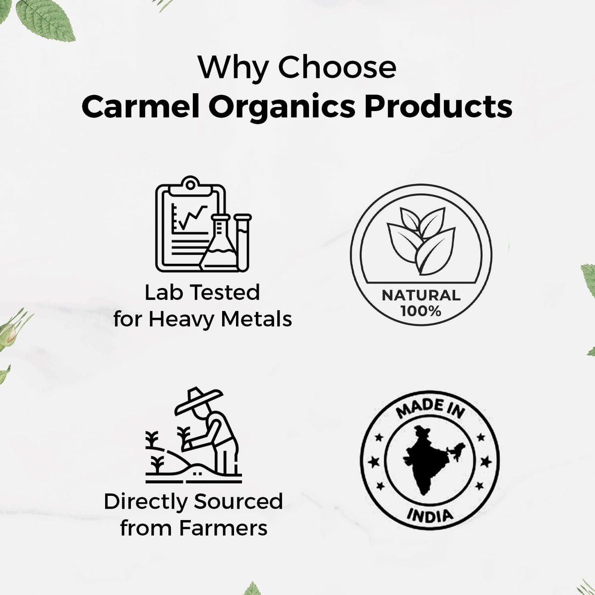 CARMEL ORGANICS Tulsi Leaves Powder 8 Ounce – Mascarilla facial: Combina una cucharada de polvo con agua o yogur – Image 7