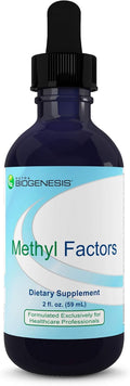 Methyl Factors - Gotas Sublinguales de Vitaminas B12, B6 y Ácido Fólico Metilados - 60 ml