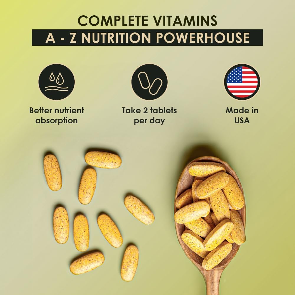 Rawleigh All-in-One Daily Nutrition Complex – Multivitamínico con Antioxidantes, Enzimas y CoQ10