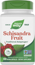Nature's Way Schisandra Fruit - 100 Cápsulas
