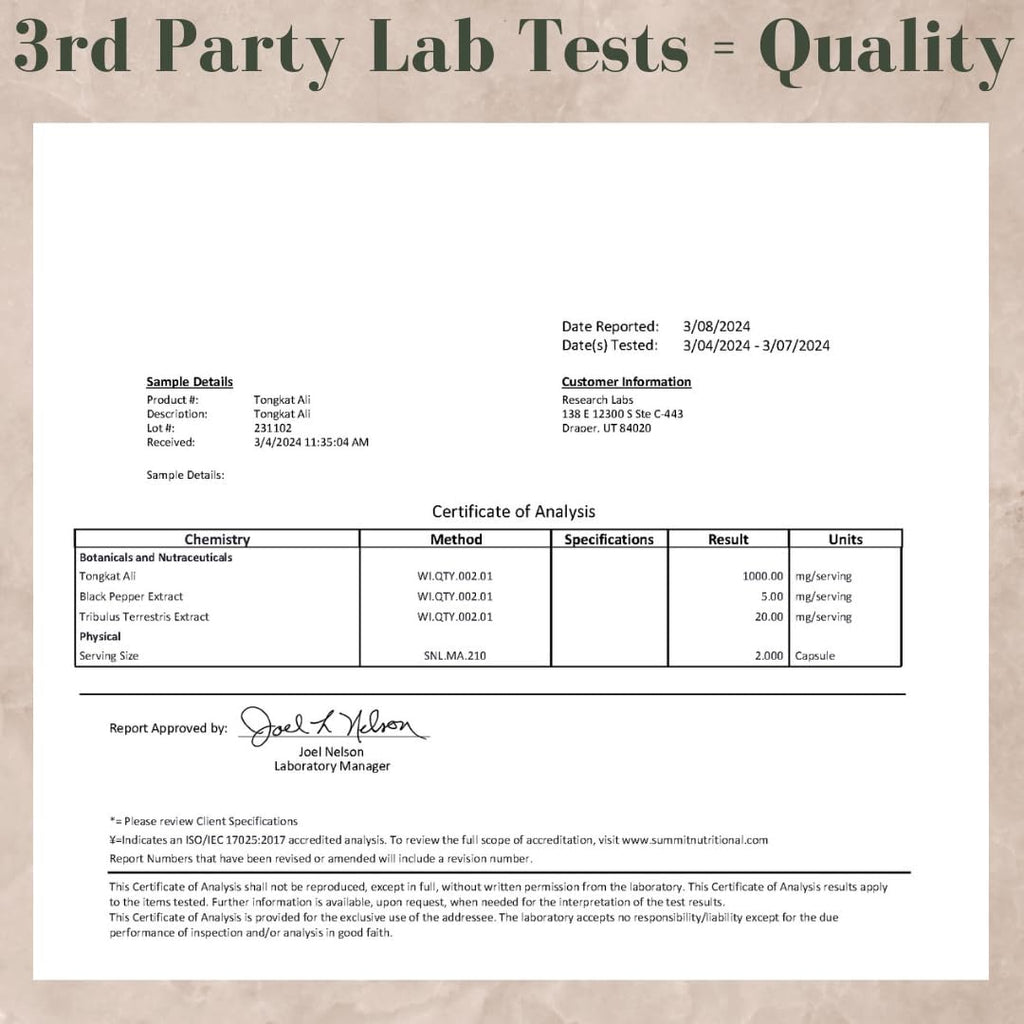 Research Labs Longjack Tongkat Ali Extract Capsules