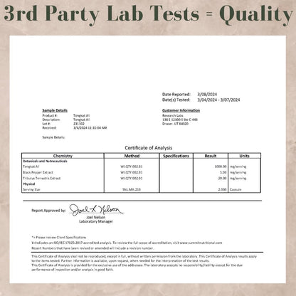 Research Labs Longjack Tongkat Ali 2 Pack Cápsulas Extracto Concentrado – Image 8