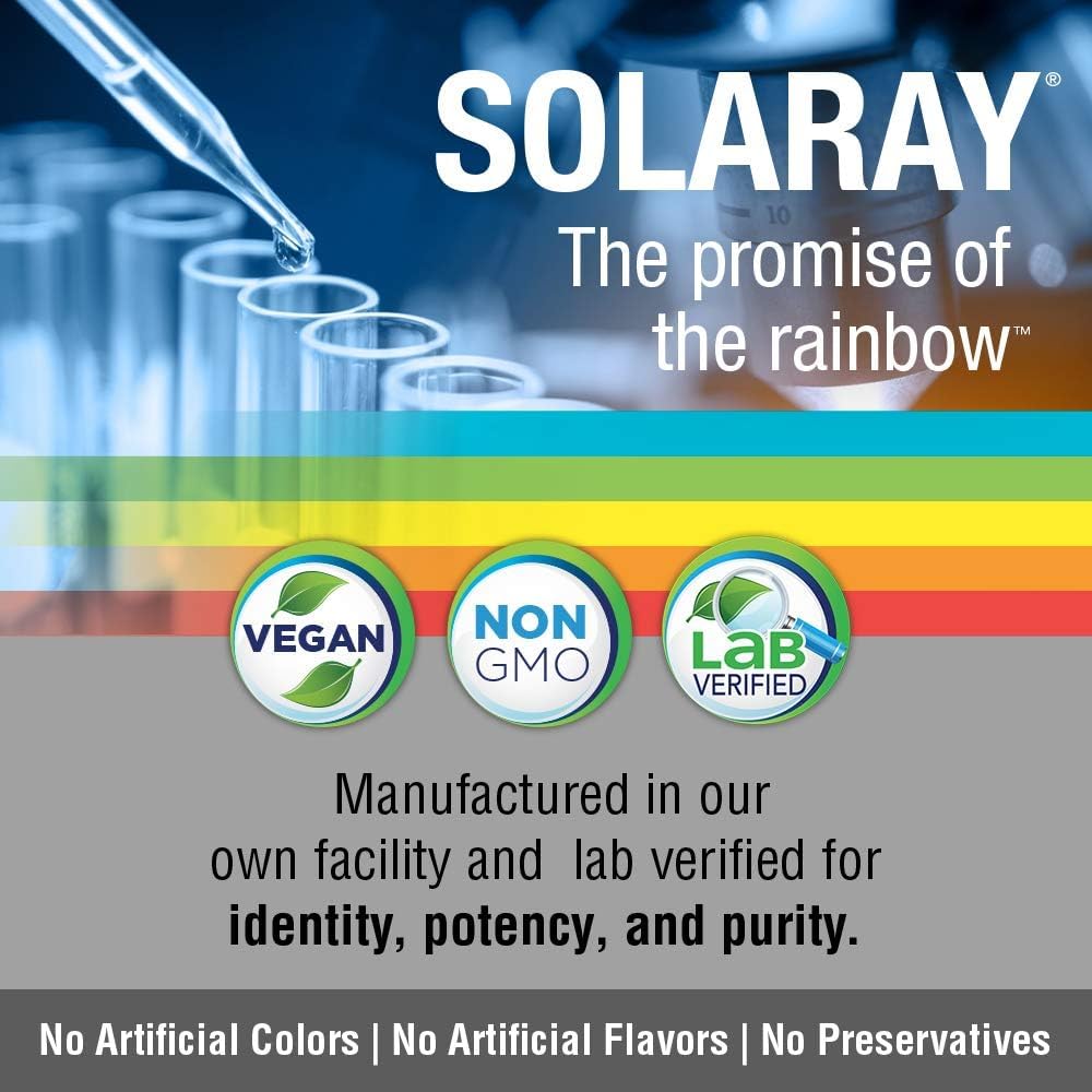 Solaray Extracto de Cereza Ácida 850 mg, 90 Cápsulas Veganas