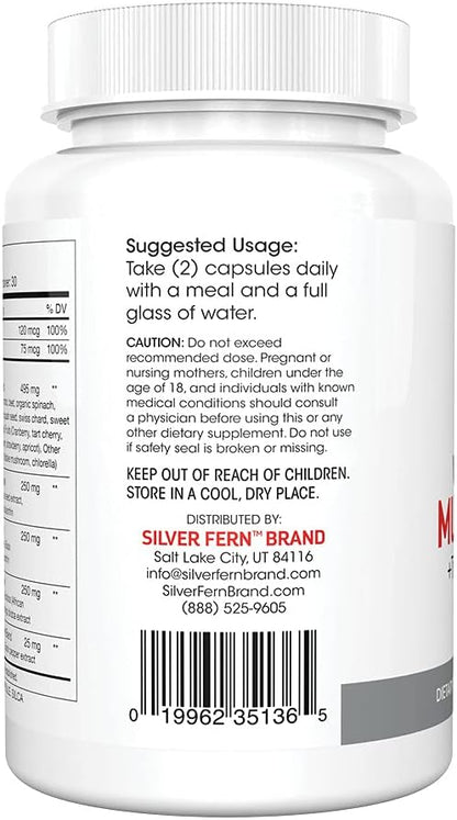 Silver Fern Multivitamínico Diario de – 78 minerales traza: provienen de fuentes naturales y apoyan múltiples – Image 4