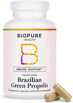 BioPure Propóleo Brasileño Verde – Extracto Puro Liofilizado – 60 Cápsulas