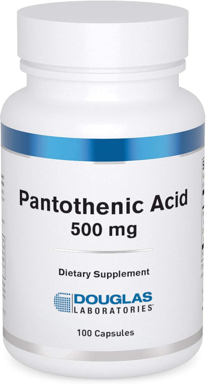 Ácido Pantoténico 500 mg - Vitamina B5 - – Metabolismo energético normal: El ácido pantoténico contribuye al – Image 1
