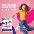 FocusUP Think Drink – Suplemento Natural para la Energía y Concentración, 12 Sticks
