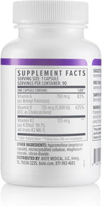 Biote ADK 5 - Vitamina D3 para Inmunidad y Cardiovascular - 90 Cápsulas