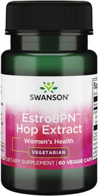 Swanson Estro8Pn Hop Extract 10 mg, 60 Veggie Capsules