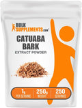 BulkSupplements Extracto de Corteza de Catuaba en Polvo - 250 g (8.8 oz) - Vegano y sin Gluten
