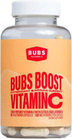 BUBS Naturals - BUBS Boost Vitamina C con Bioflavonoides 500mg (90 Cápsulas)