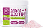 Qhemet Biologics MSM + Biotina Mezcla en Polvo para el Cabello - 241 g