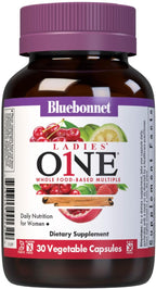 BlueBonnet Nutrition Ladies One Multivitamínico en Cápsulas Vegetales - 60 Cápsulas (2 Meses)