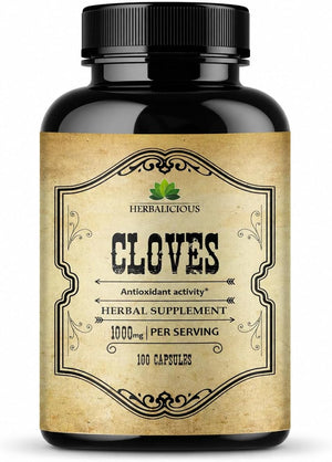 Cápsulas de Clavo - Suplemento Natural - – Aporte de nutrientes: Las cápsulas de clavo están repletas de – Image 1