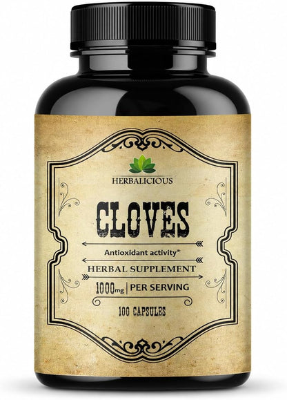 Cápsulas de Clavo - Suplemento Natural - – Aporte de nutrientes: Las cápsulas de clavo están repletas de – Image 1
