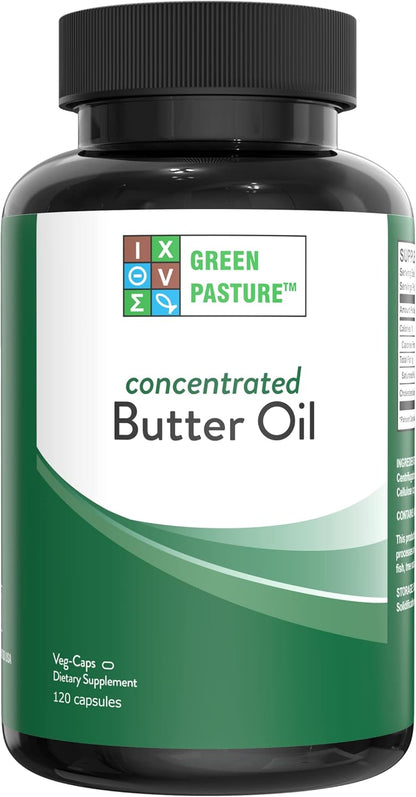 Green Pasture Concentrated Butter Oil Capsules – Image 1