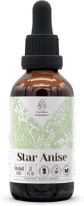 Star Anise Tintura Natural Sin Alcohol - Extracto Líquido, 60 ml