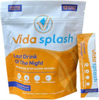 Vida Splash After-Alcohol Recovery Drink Mix, Tropical Punch, 12 Sticks