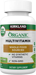 Kirkland Signature Multivitamínico Orgánico USDA, 80 Comprimidos Recubiertos