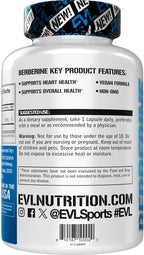 Evlution Nutrition Berberina 500mg - 60 Cápsulas Veganas