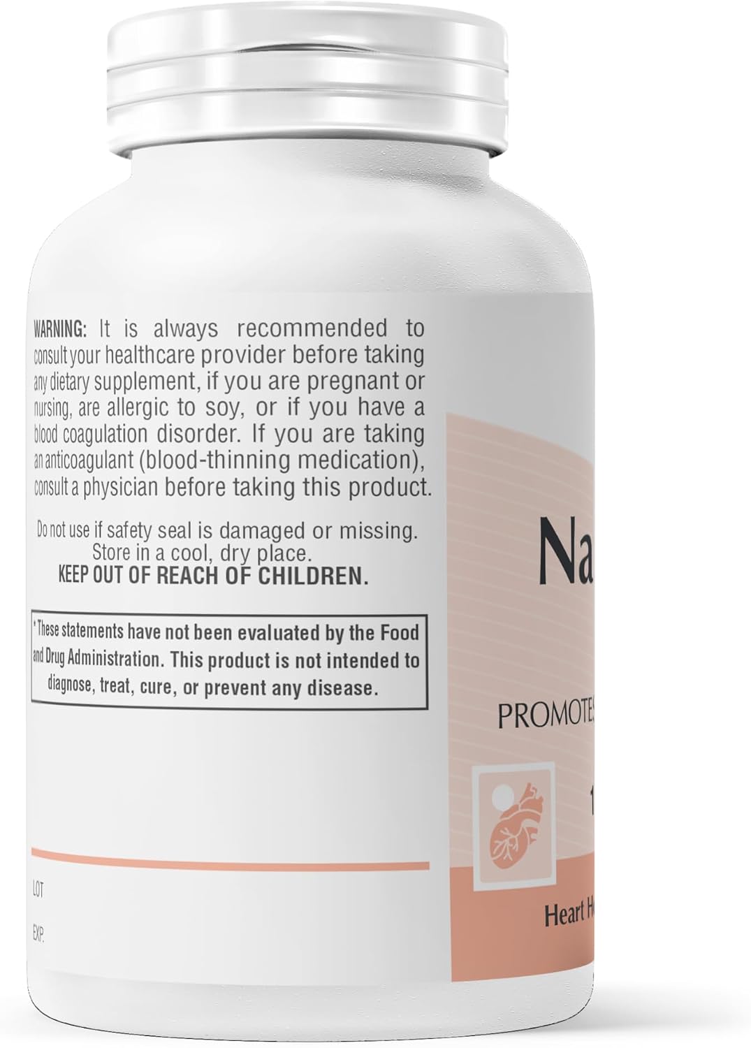 PROVITA Nattoquinasa 2000 FU | 100mg | 60 Cápsulas | Salud Cardiovascular