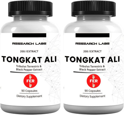 Research Labs Longjack Tongkat Ali Extract Capsules – Image 10