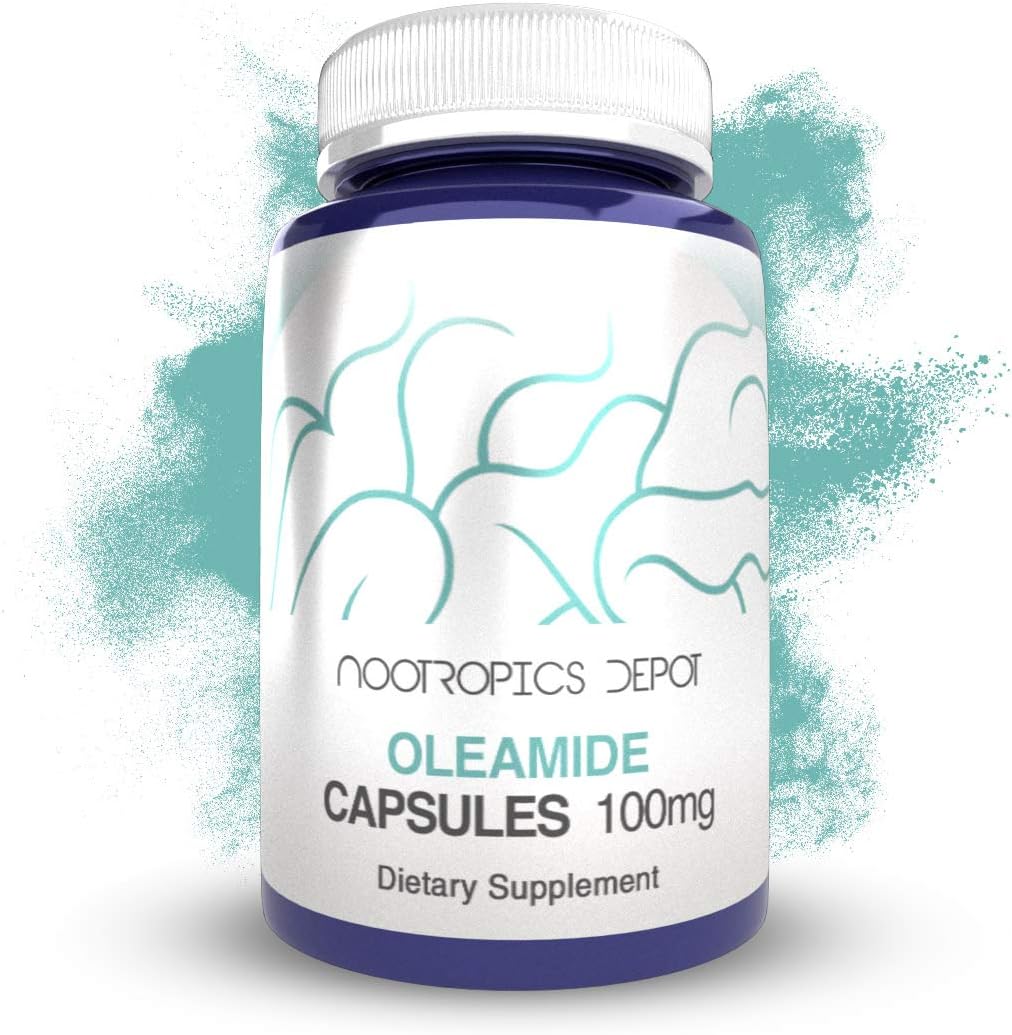 Nootropics Depot Oleamida 100 mg - 120 Cápsulas