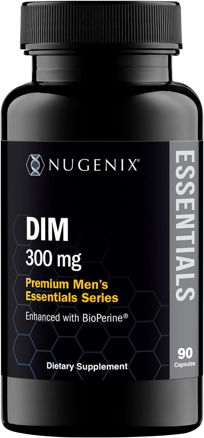Nugenix Essentials DIM 305 mg con BioPerine – 90 Cápsulas