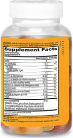 Airborne Gummies Sabor Frutas Variadas con Vitamina C, 750 mg, 42 Gominolas (Pack de 2)