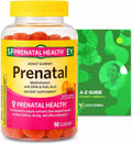LightSpring Prenatal Multivitamin Gummies - 90 Gomitas con Vitaminas y Minerales Esenciales + Guía Exclusiva