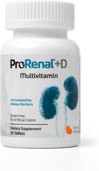 Nephroceuticals ProRenal+D Multivitamínico Renal, 30 Días