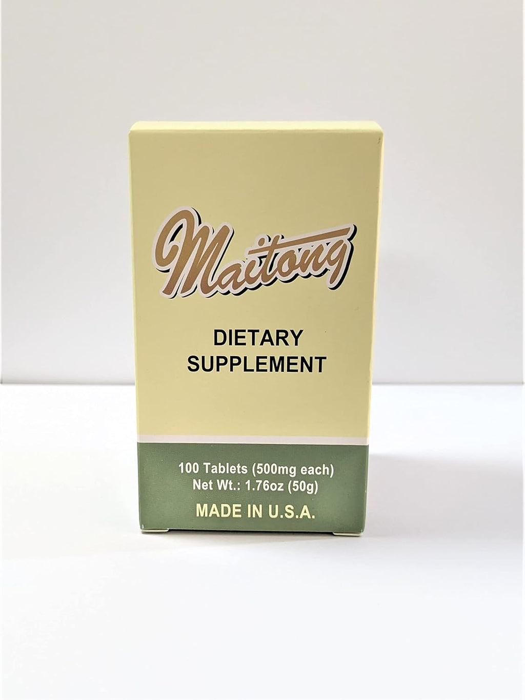 Suplemento multivitamínico avanzado Maitong – 100 comprimidos (500 mg cada uno)
