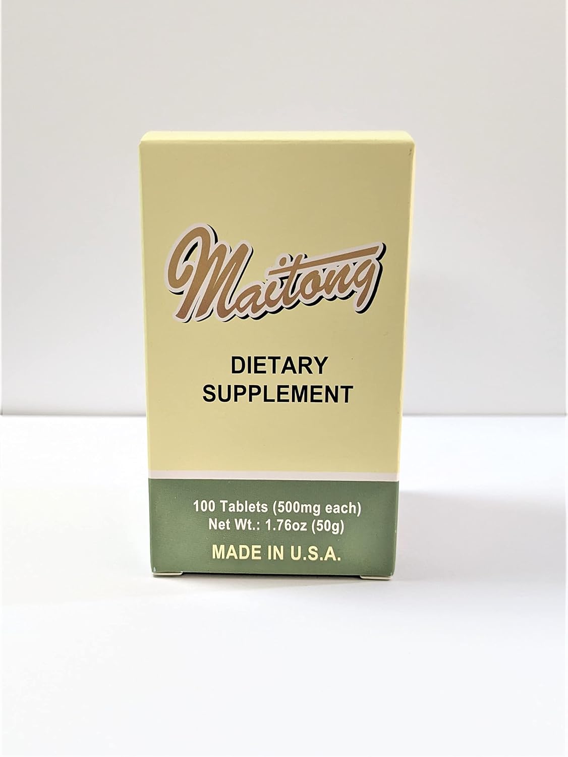 Suplemento multivitamínico avanzado Maitong – 100 comprimidos (500 mg cada uno)