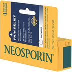 Neosporin + Pain Relief Pomada Antibiótica con Alivio del Dolor, 14.2 g (Pack de 3)