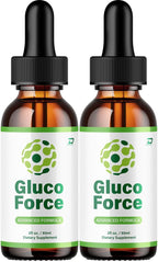 Gluco Force Healthy Formula – Suplemento Líquido Natural (2 Pack – 2 Meses)