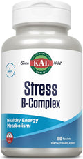 KAL Stress B Complex - Complejo B con Vitaminas B12, B6 y Ácido Fólico, 100 Comprimidos