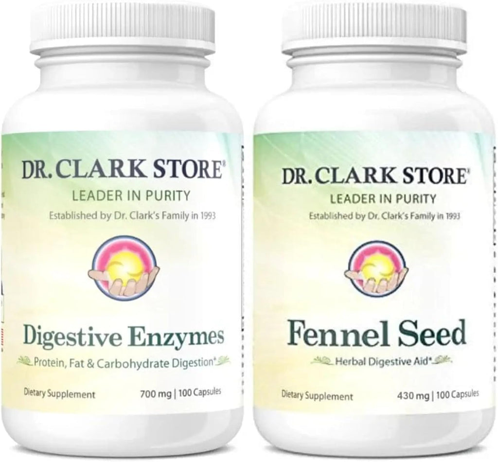 Dr Clark Store Flat Tummy Kit – Fórmulas Digestivas (2 Envases)