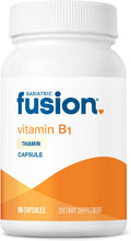 Bariatric Fusion Vitamina B1 (Tiamina) 100 mg - 90 Cápsulas para Pacientes de Cirugía Bariátrica