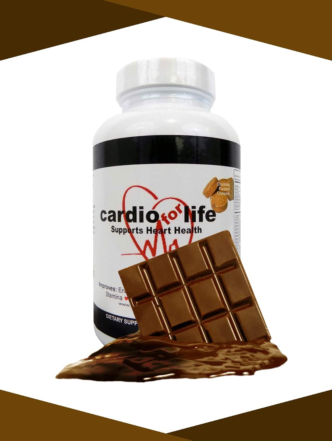 Health Guardian CardioForLife 60 Comprimidos Masticables - Chocolate