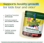 MegaFood Gomitas Multivitamínicas para Niños - 60 gomitas (30 raciones)