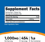 Nutricost Inositol Powder 1LB (454 Gramos) - Sin Gluten, No-GMO